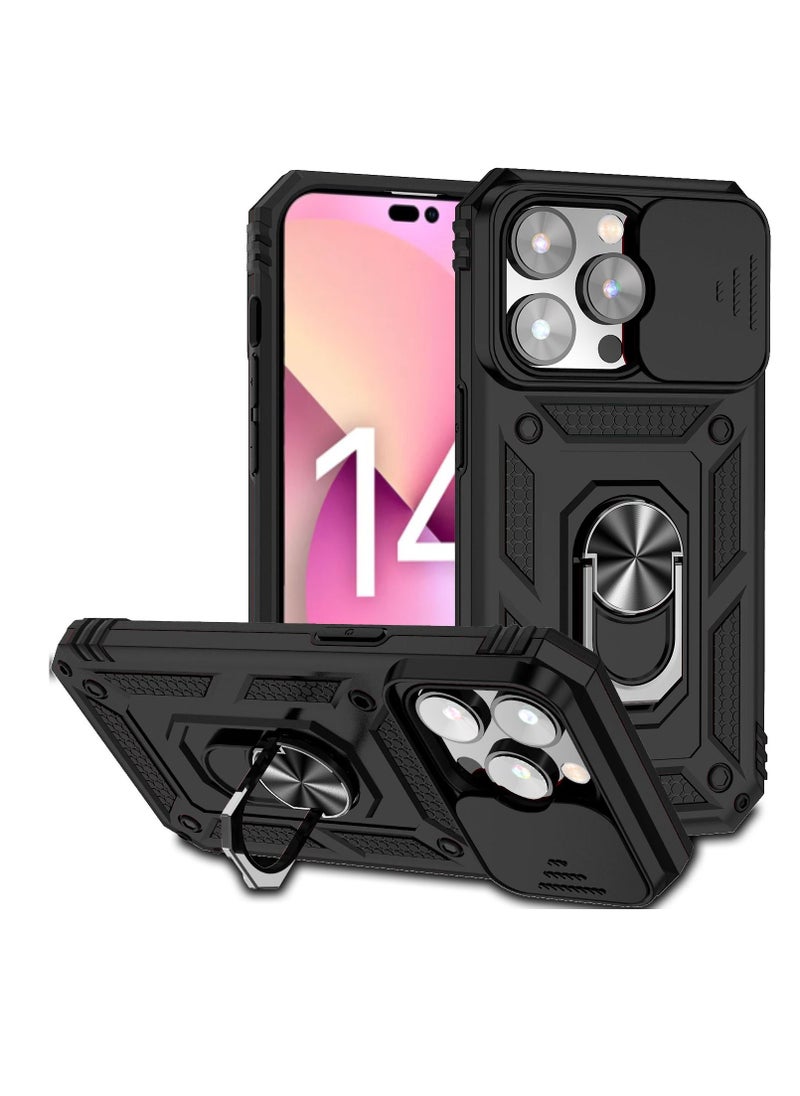 GULFLINK Back Cover Phone Protect Case For iPhone 14 pro Black  - Image 1
