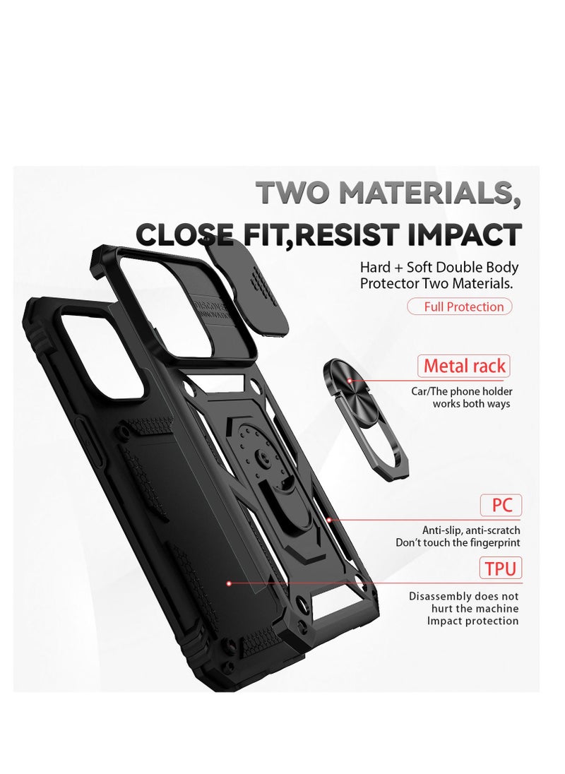 GULFLINK Back Cover Phone Protect Case For iPhone 14 pro Black  - Image 2