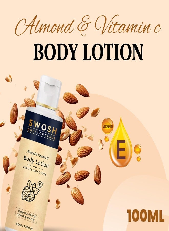 سوش لوشن للجسم من سوش 100 مل مع اللوز وفيتامين هـ - ترطيب يدوم 24 ساعة، تغذية عميقة لبشرة صحية ومشرقة | للبشرة العادية إلى الجافة للنساء والرجال (تركيبة غير لزجة وسريعة الامتصاص) (عبوة من قطعتين) - Image 5