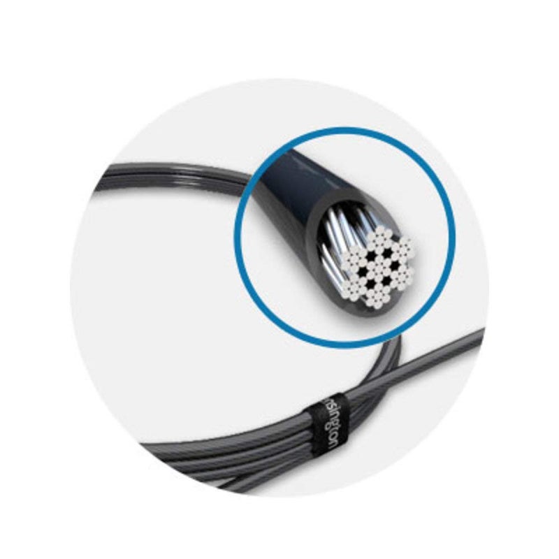 Kensington N17 Dell Laptop Lock - Keyed (K64440WW), Black and Silver, 1.1"x0.4"x0.4" - Image 4