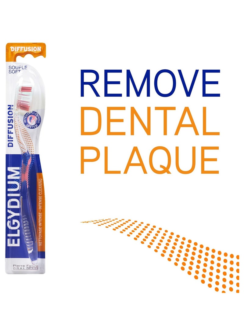 PIERRE FABRE - Pierre Fabre Elgydium Diffusion Toothbrush - Soft - Image 1