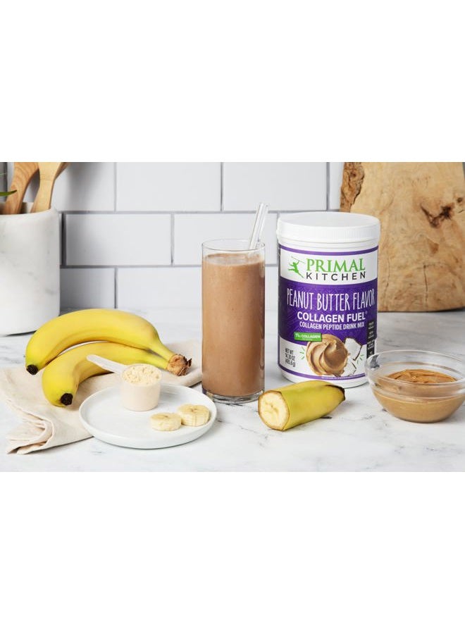 Primal Kitchen مشروب مزيج كولاجين بنكهة زبدة الفول السوداني®، ببتيدات الكولاجين، بدون منتجات الألبان، 14.3 أونصة - Image 5