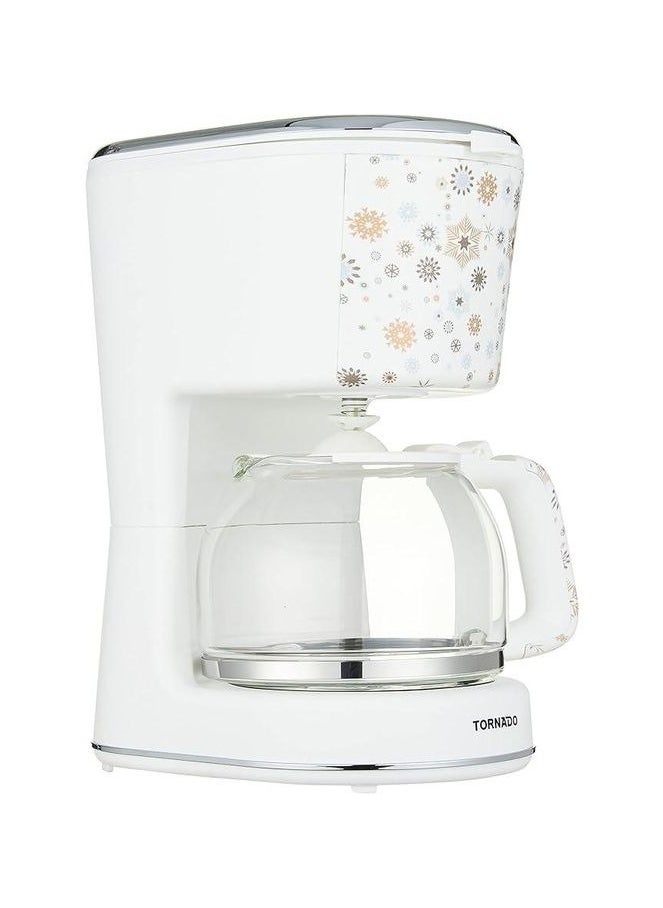 TORNADO - TORNADO Automatic American Coffee Maker 1.25 Liter White TCMA-9125-C - Image 1