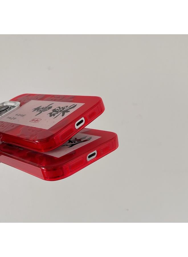 Zaboon Case For iPhone 13 Pro New Year Design PC Hybrid TPU Phone Case - Image 4