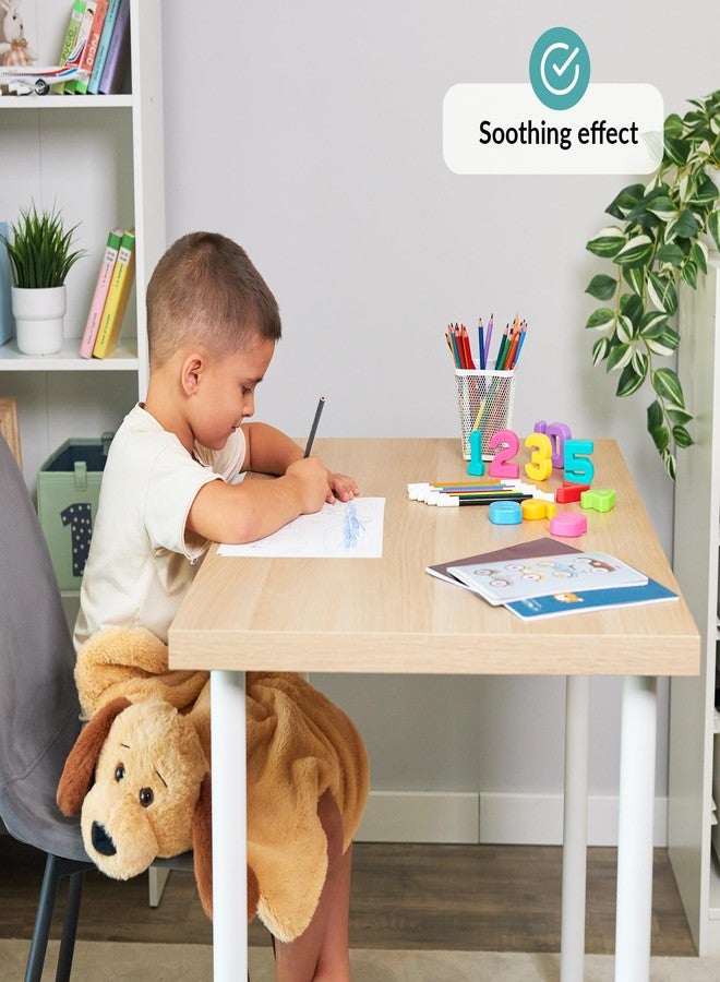 ODOXIA Weighted lap pad for children | Calming and comforting | Weighted Lapdog | Sensory Weighted Animals | Weighted Lap Pad for Sensory Needs | Carry Bag Included | 2.3 kg - Image 5