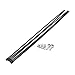 Fielect 5Pcs RC Antenna Tube Black with Siliver Mount and Cap for RC Boat - Image 3