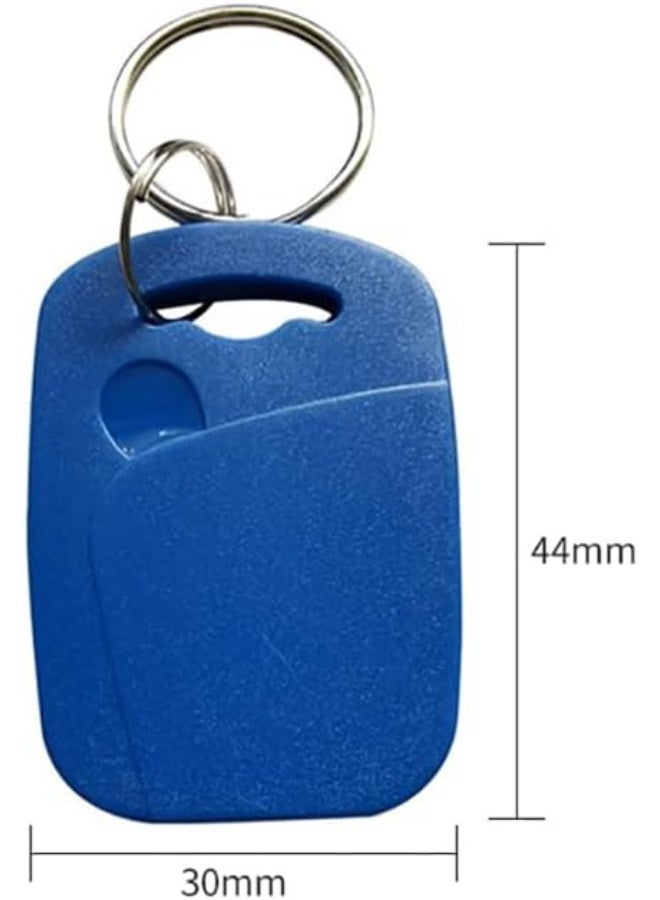 Rubik FM1208 Anti-Copy CPU10 (7KCPU+1KM1) Smart RFID IC Keychain Tag– Dual Chip, Writeable (UID Non-Writable) 10 Keychain  - Image 3