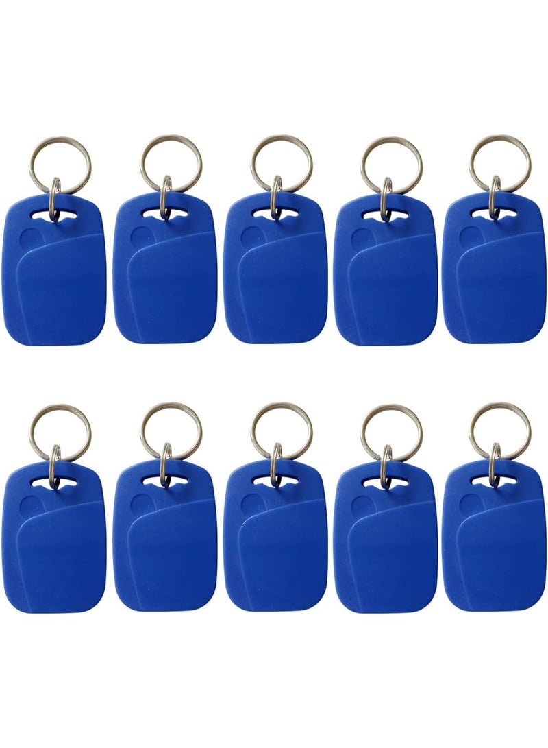 Rubik FM1208 Anti-Copy CPU10 (7KCPU+1KM1) Smart RFID IC Keychain Tag– Dual Chip, Writeable (UID Non-Writable) 10 Keychain  - Image 1