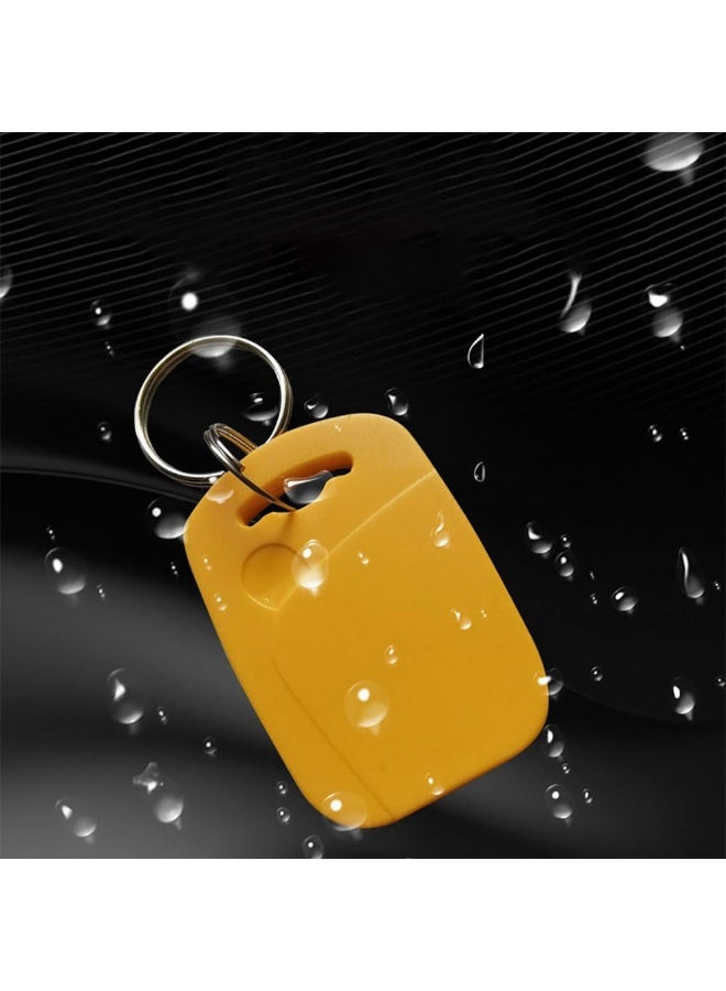 Rubik FM1208 Anti-Copy CPU10 (7KCPU+1KM1) Smart RFID IC Keychain Tag– Dual Chip, Writeable (UID Non-Writable) 10 Keychain  - Image 2