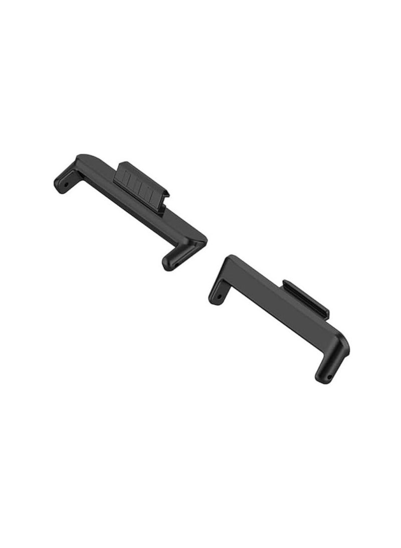 2 Pairs Replacement Watch Band Adapter, Watch Strap Connector Stainless Steel Accessories Compatible with Huawei Watch Fit 3 - Image 2