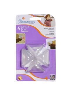dreambaby Dreambaby - Soft Touch 2 Layer Corner Cushions 4 Pack - G839  - Image 1