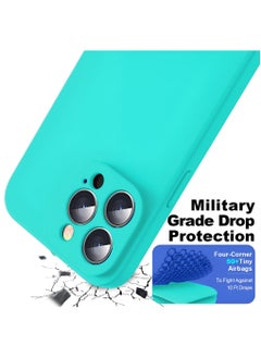 Houmt iPhone 14 Pro Max Case 6.7 Inch with 2Pack Screen Protector Soft Liquid Silicone Cover - Slim Fit Camera Protective Phone Case for Apple iPhone 14 Pro Max  - Image 3