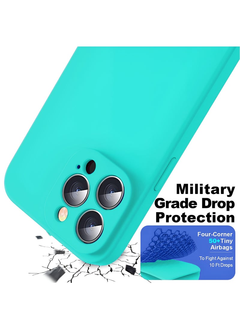 Houmt iPhone 14 Pro Max Case 6.7 Inch with 2Pack Screen Protector Soft Liquid Silicone Cover - Slim Fit Camera Protective Phone Case for Apple iPhone 14 Pro Max  - Image 3