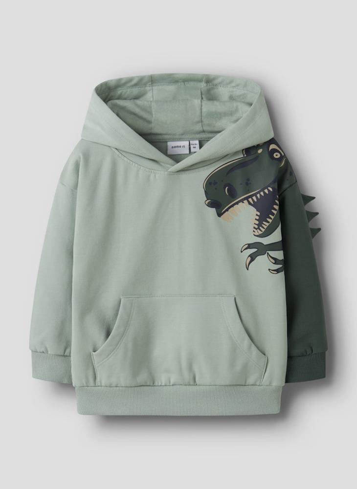 NAME IT Kids Printed Pullover Hoodie - Image 1