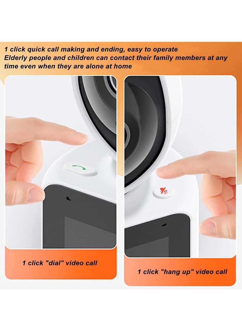 Generic - 2.4G Camera 1080P, 120° Wide Angle Lens 2-Way Intercom Video NightMotion Detection Camera for Home Security, Baby Monitor - Image 1