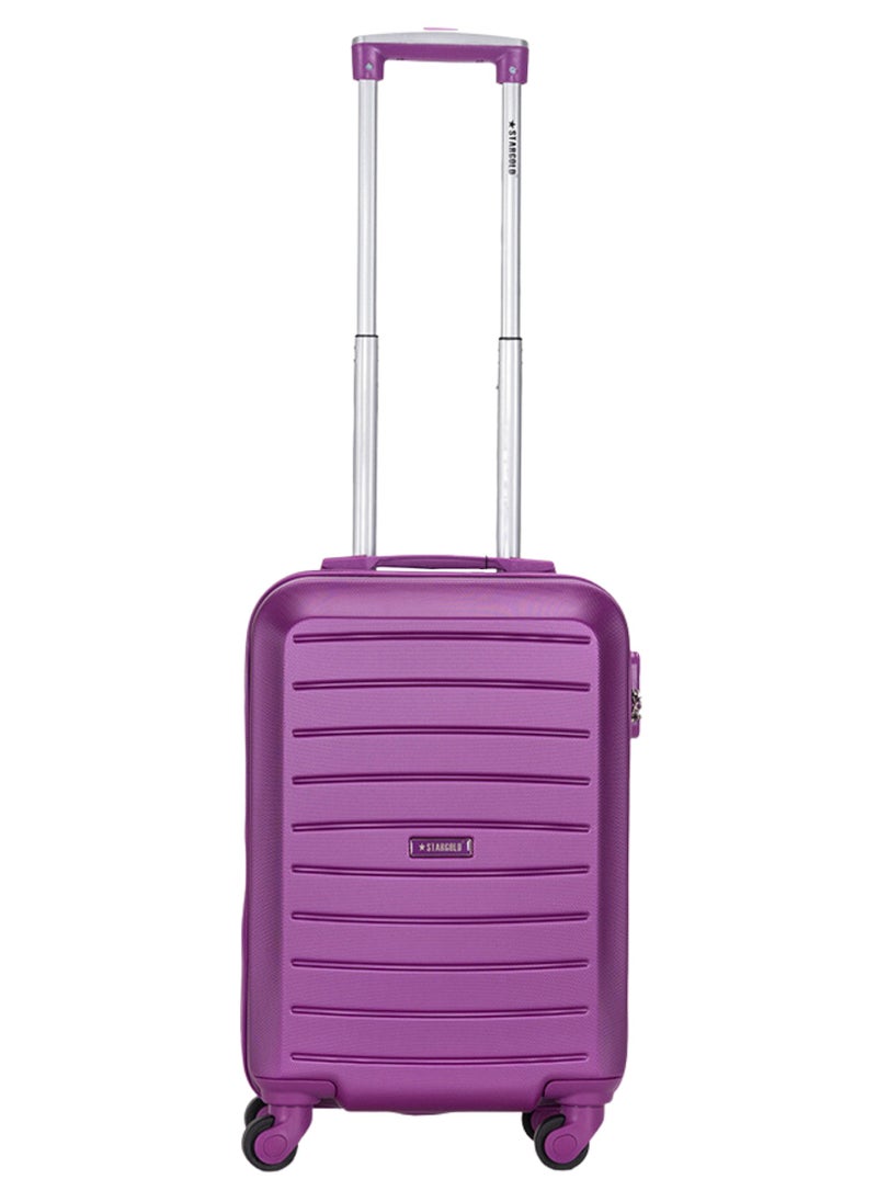 Stargold Single Hardside Spinner ABS Trolley Luggage With Number Lock 20 Inches  - Image 1