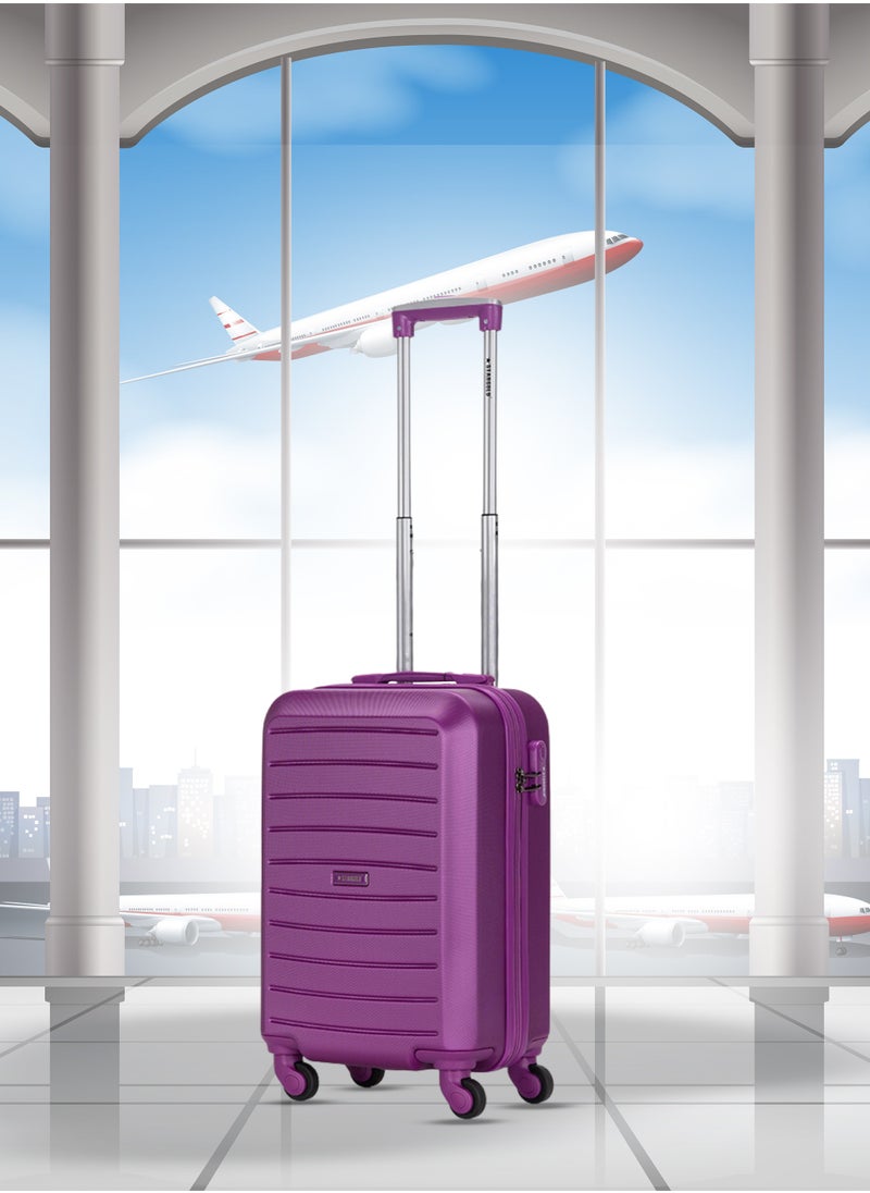 Stargold Single Hardside Spinner ABS Trolley Luggage With Number Lock 20 Inches  - Image 2