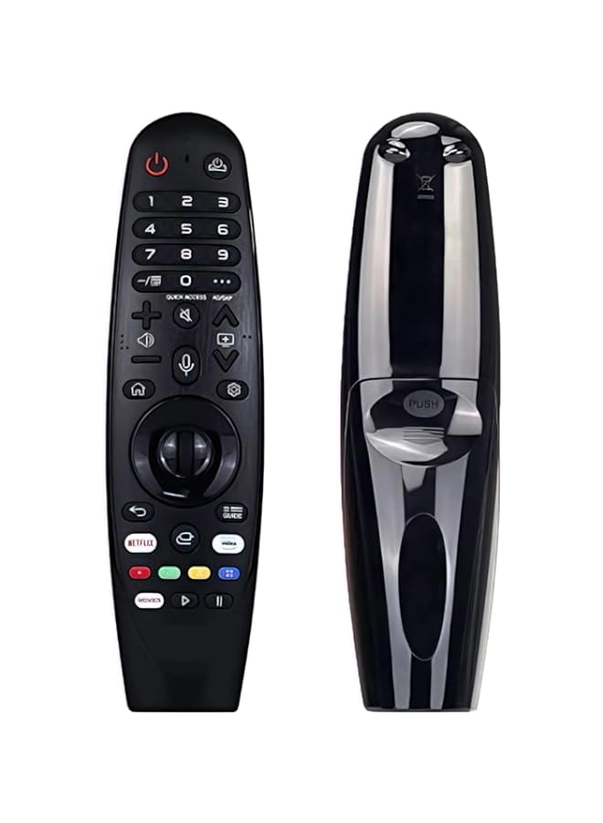 HuHa Tv Remote Replacement Compatible With Replacement Remote Control for LG AN-MR19BA AN-MR20GA with Magic&Voice Functions for LG OLED Nanocell 4K UHD TVs  - Image 1