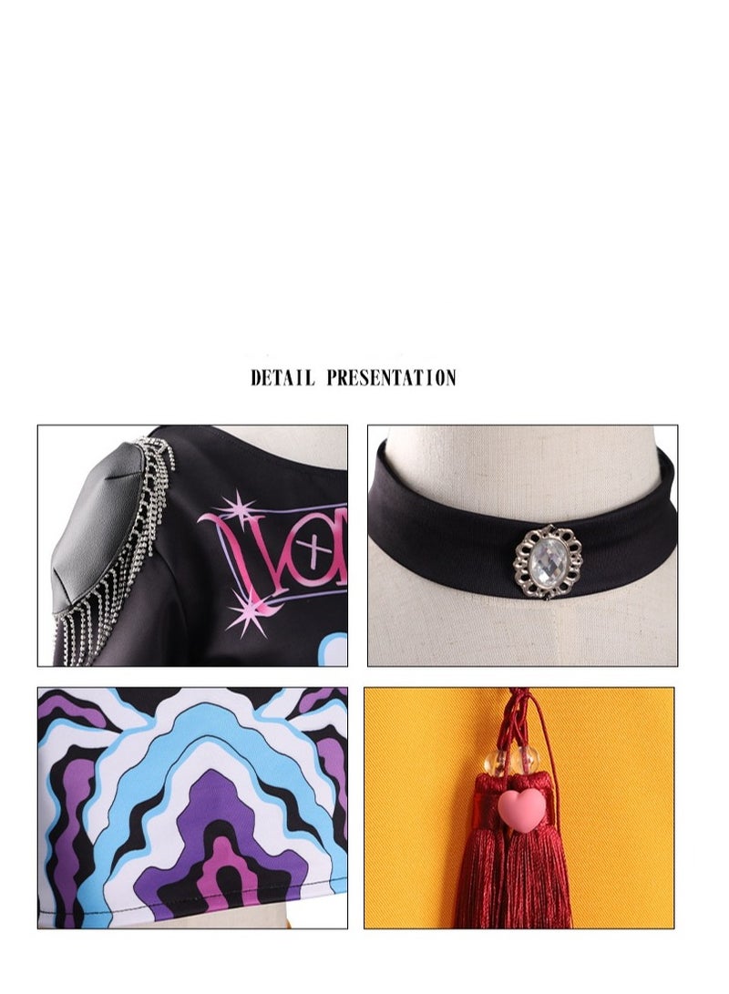 Y&D 1 مجموعة زي صيادي KPOP للنساء رومي ميرا زوي أزياء كوسبلاي مغنيات البوب تمثيل الأدوار - Image 4