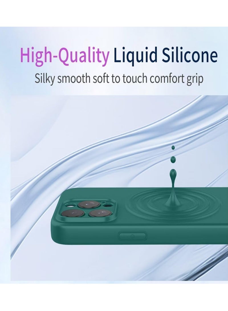 جراب Samsung Galaxy S25، جراب سيليكون سائل مقاوم للخدش ومضاد للصدمات ومضاد لبصمات الأصابع وغطاء حماية كامل الجسم لهاتف Samsung Galaxy S25 - Image 3