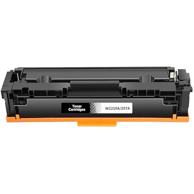 207A TONER BLACK (WITH CHIP) COMPATIBLE WITH HP 207A W2210A FOR HP COLOR LASERJET PRO MFP M283FDW M255DW M282NW M283FDN M255NW M255 M282 M283 (BLACK, PACK OF 1) - Image 2