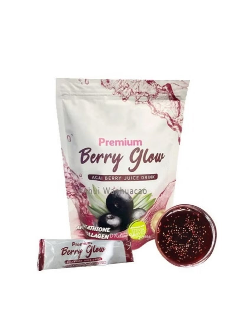 CC Premium Glowing Shape Detox – Berry Glow Drink 10 x 20g | Supports Weight Loss, Skin Glow & Body Cleanse - Image 2