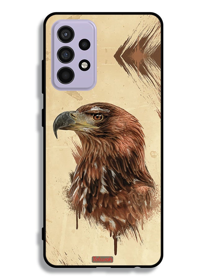 Tolwak Samsung Galaxy A52 4G Protective Case Cover Best Falcon Wallpaper - Image 1