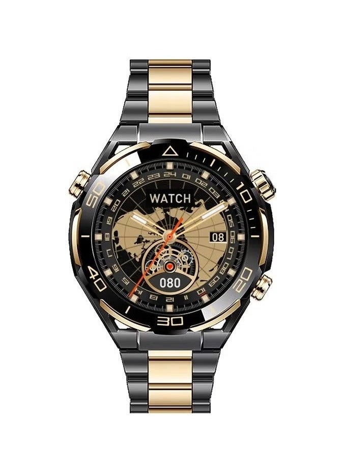 Raxoom S30 Max Men's Smart Watch – 1.62-inch Display, 4GB ROM, Wireless Charging, NFC, BT Call, Voice Memo, Photo Album, Local Music, Compass | All-in-One Smartwatch for Fitness & Communication - Image 1