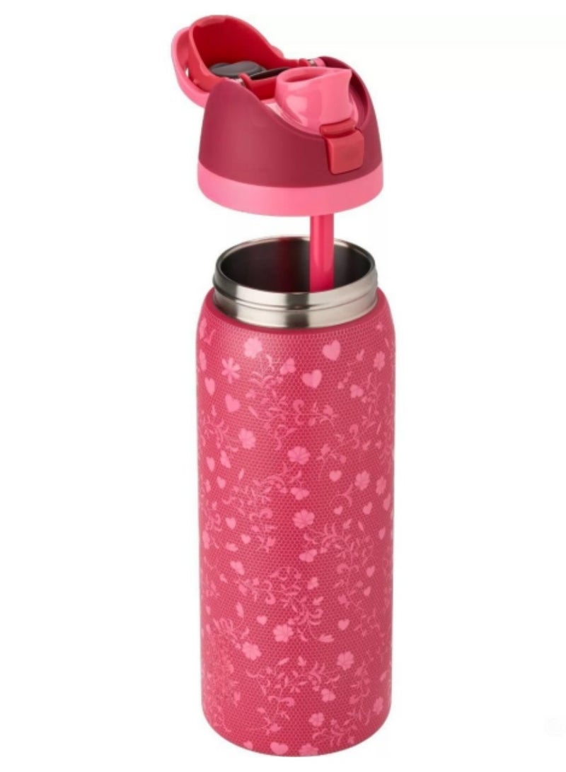 Owala Owala FreeSip Double Insulated Stainless Steel Water Bottle | With Straw | BPA-Free | Sports and Travel Water Bottle | 32 oz | 1-Pack (Love Letter)  - Image 5