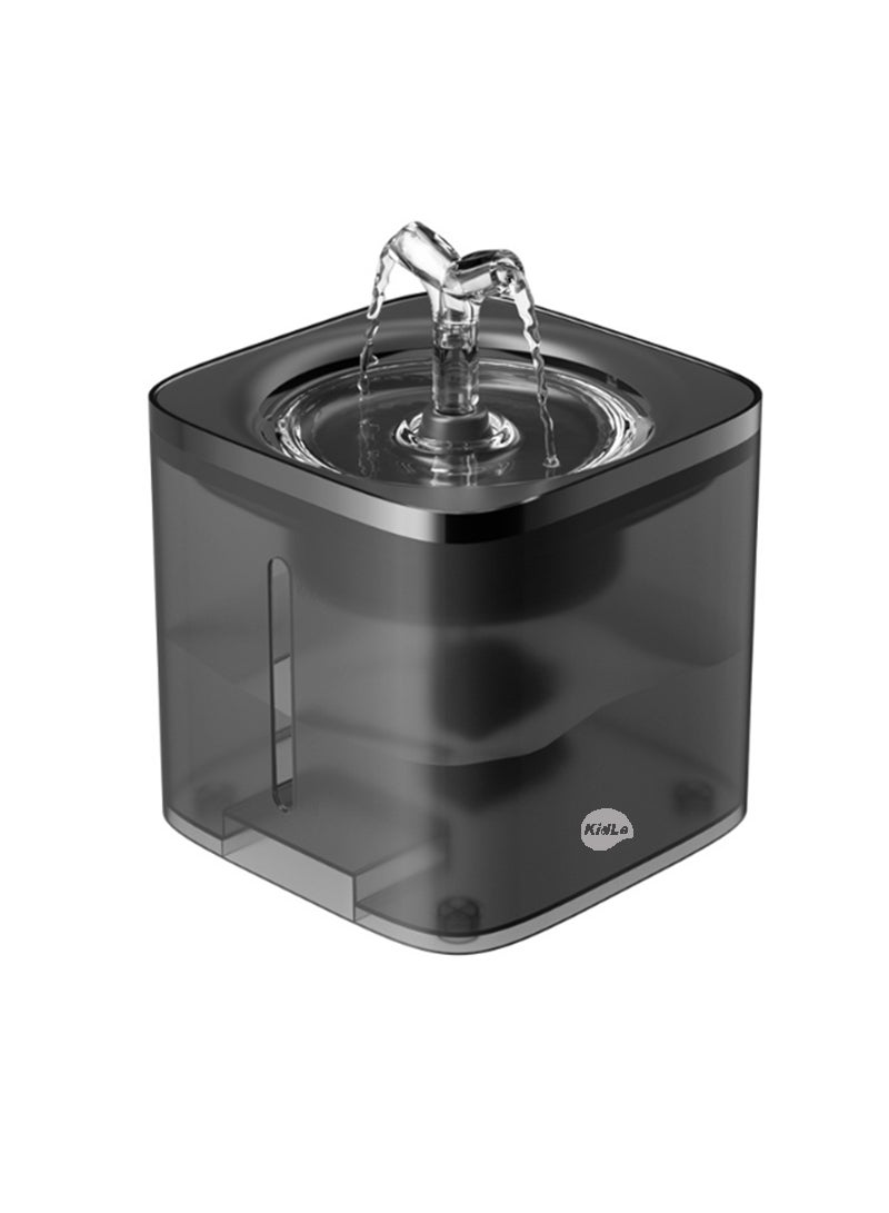 Kidle Pet Water Fountain Automatic Water Drinking Fountain 2L Cat Dog Water Dispenser Drinking Bowl - Image 1