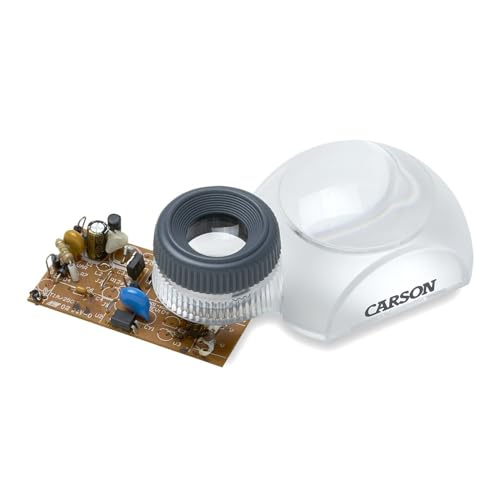 Carson DualView 3x Stand Loupe Magnifier with 12x Focusing Loupe (DV-30) - Image 5