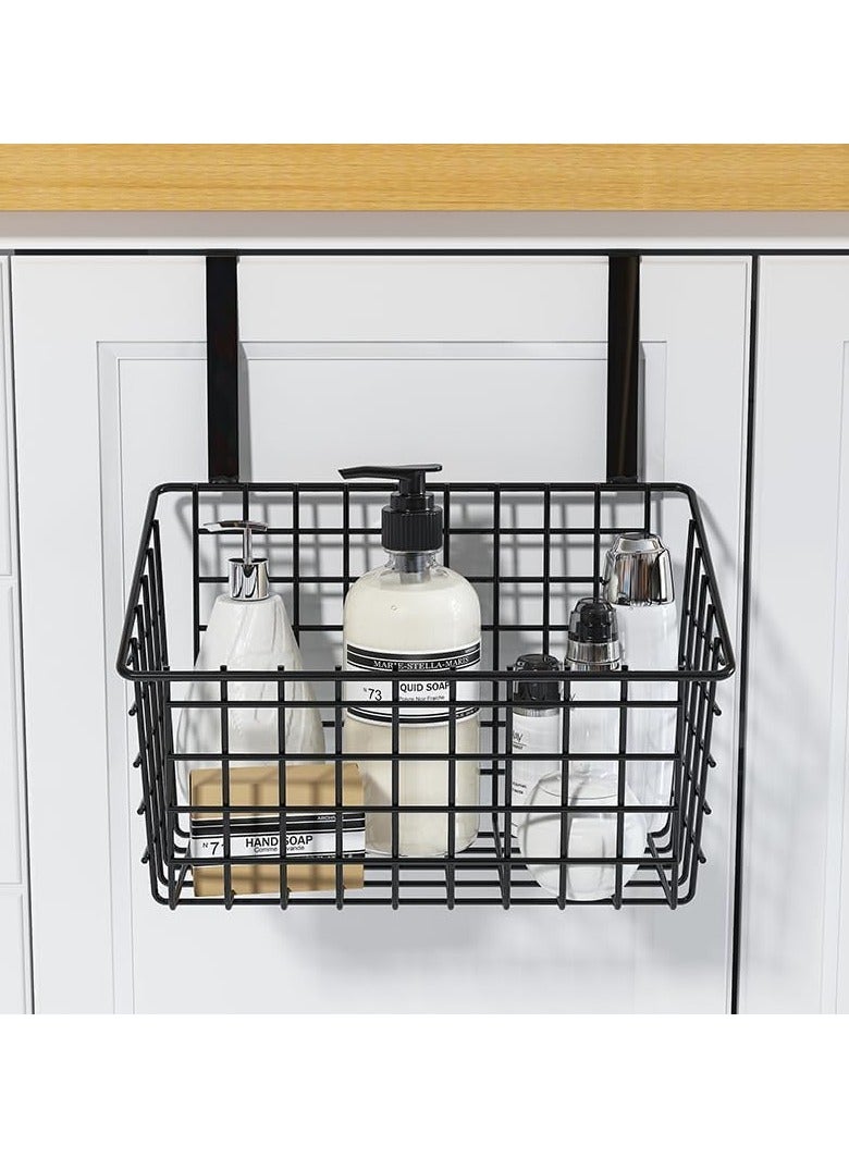 DubaiGallery Basket metal door-hung organiser kitchen hanging shelf  - Image 4