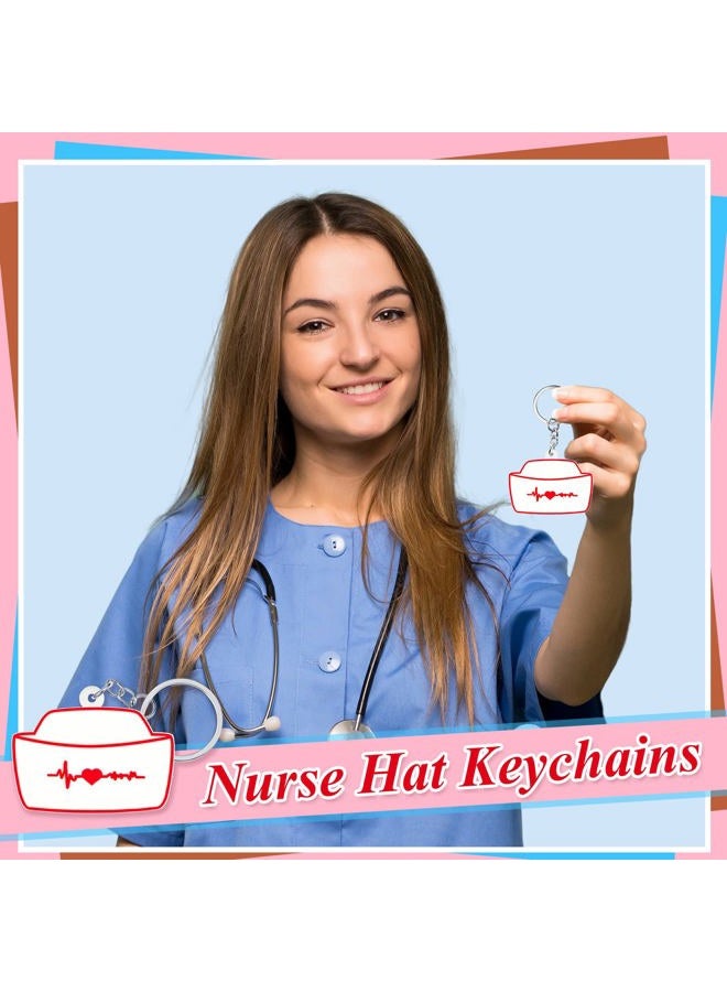 Henoyso 150 Pcs 2025 Cna Week Nurse Graduation Gifts Keychains Nurses Week Gift Healthcare Keychain Gifts for Women Students School Medical Assistant Graduation Party Favors - Image 5
