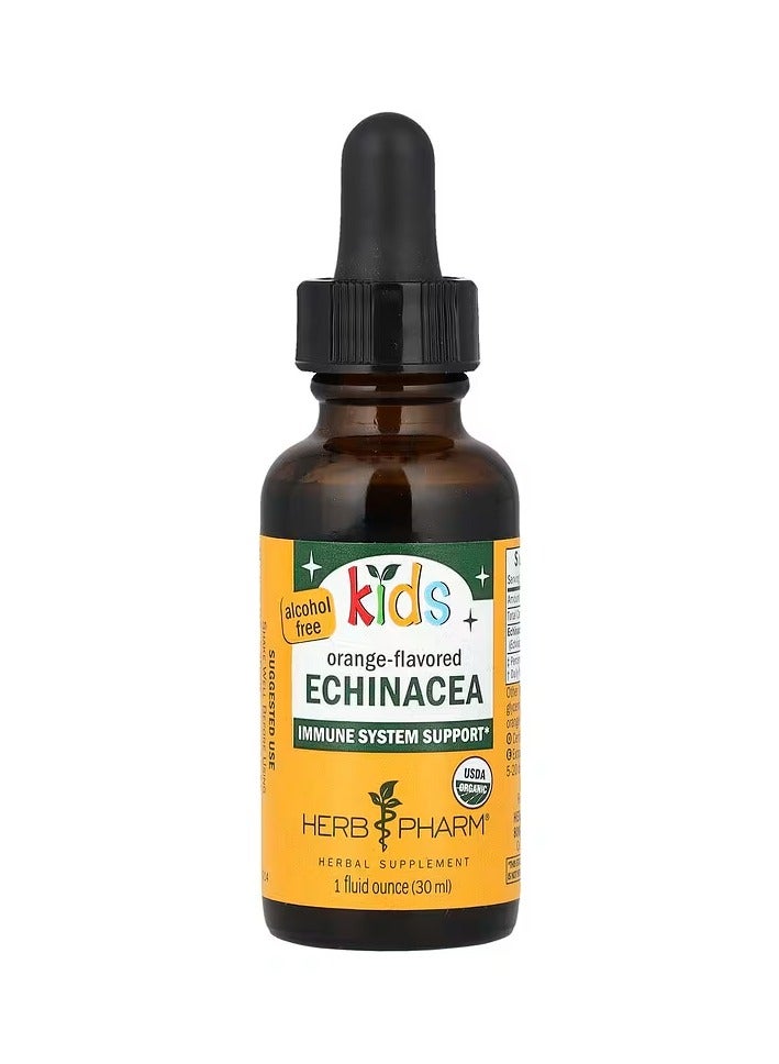 HERB PHARM Kids Echinacea, Alcohol Free, Orange, 320 mg, 1 fl oz (30 ml)