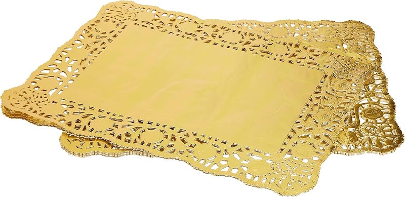 Hotpack منديل ذهبي مستطيل من هوت باك 30 سم × 40 سم، 50 قطعة - Image 3