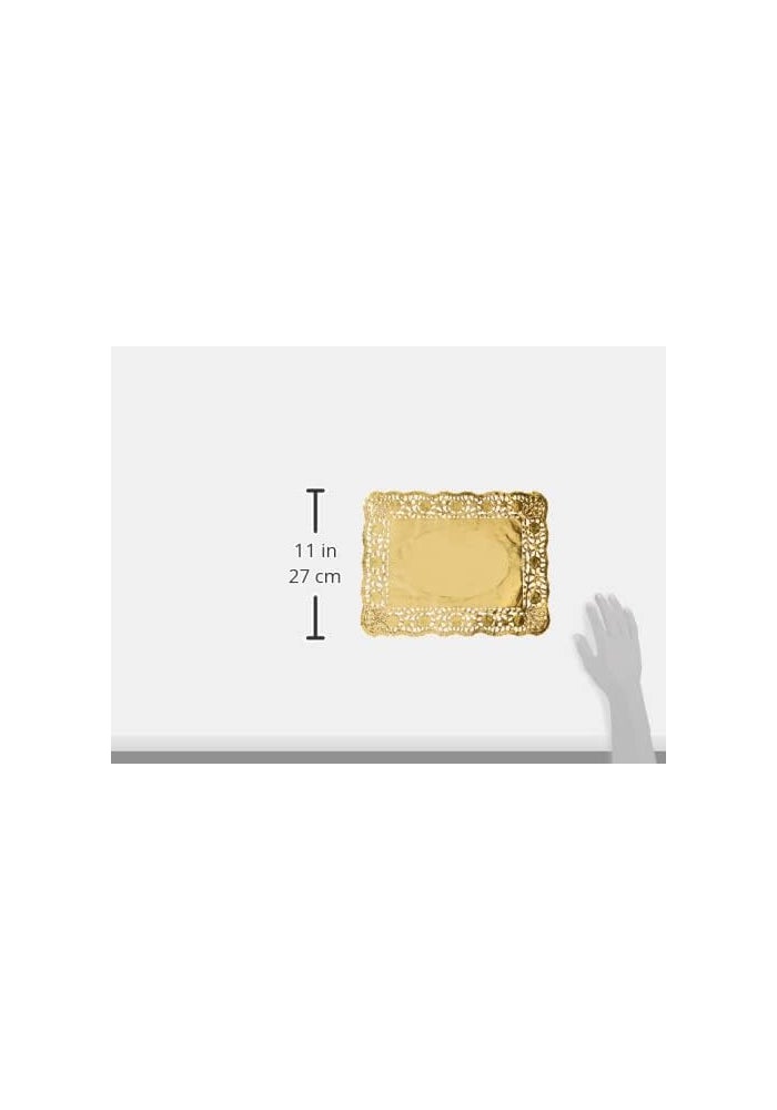 Hotpack منديل ذهبي مستطيل من هوت باك 30 سم × 40 سم، 50 قطعة - Image 2