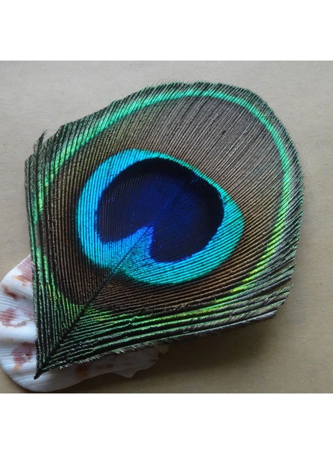 MWOOT 30 Pieces Peacock Feathers, Green Peacock Eye Feathers For Diy Crafts Art, Trimmed Feathers For Diy Vintage Hair Accessories Carnival Revelry Masquerade Costume Wedding Holiday Party Decoration - Image 3