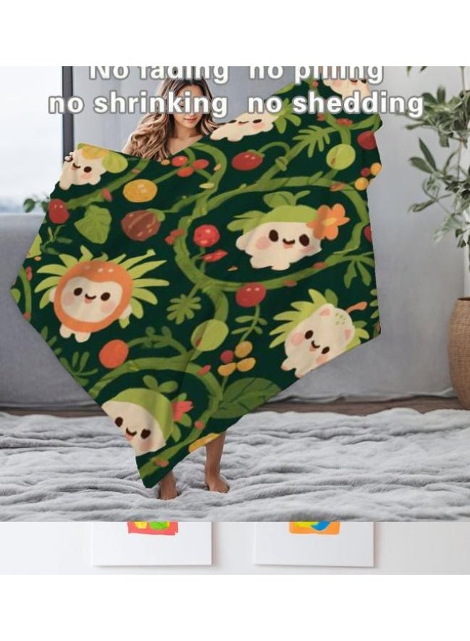 عام بطانية رقيقة من الفانيلا (حرارة ومريحة، ومناسبة للنوم واستخدام اللعبة والغبار والرمل) 150 سم * 200 سم - 896 - Image 5