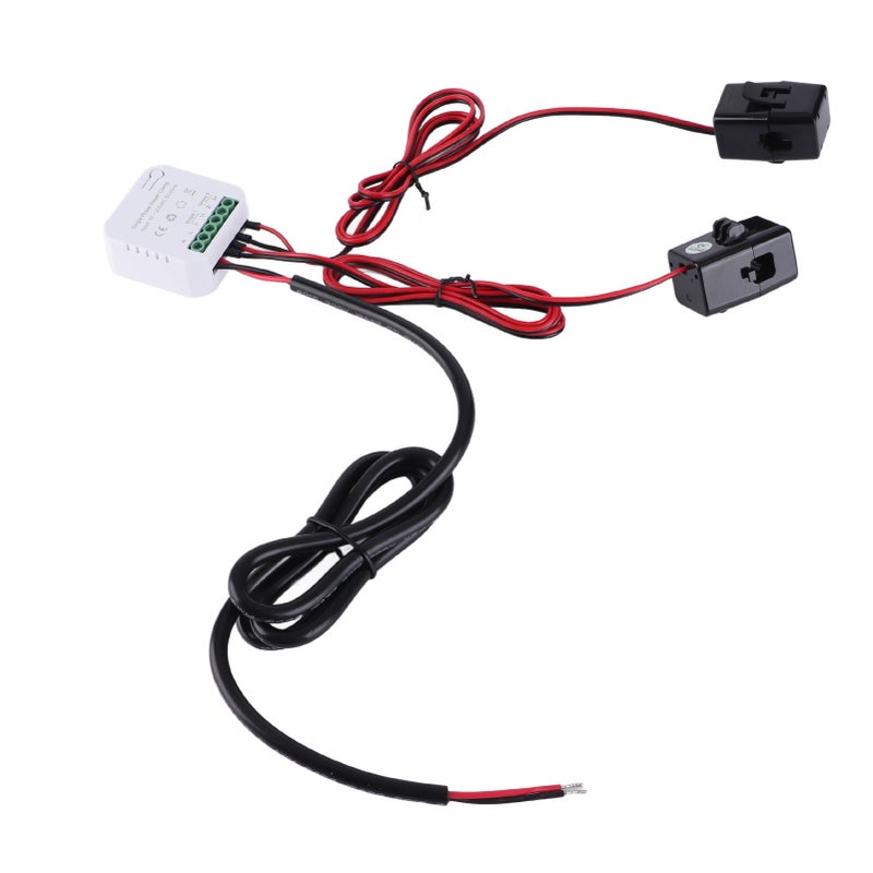 WiFi Single Phrase Energy Meter with Clamp Electricity Power Consumption Monitor for Tuya 90‑250VAC - Image 4