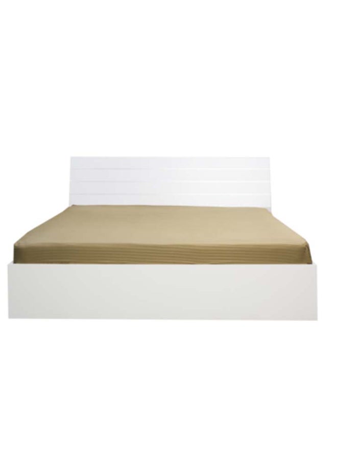 Hotel Collection HOTEL COLLECTION Stripe Brown Single Fitted Sheet 90 x 190 cm with Single Pillow Case  - Image 3