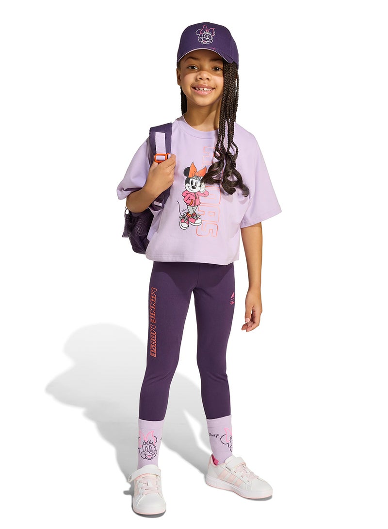 Adidas Kids Disney Minnie Mouse T-Shirt - Image 5