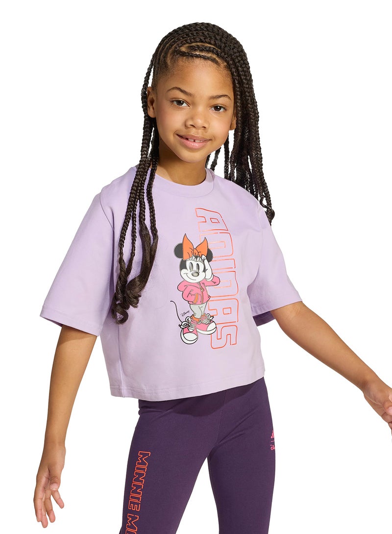 Adidas Kids Disney Minnie Mouse T-Shirt - Image 1