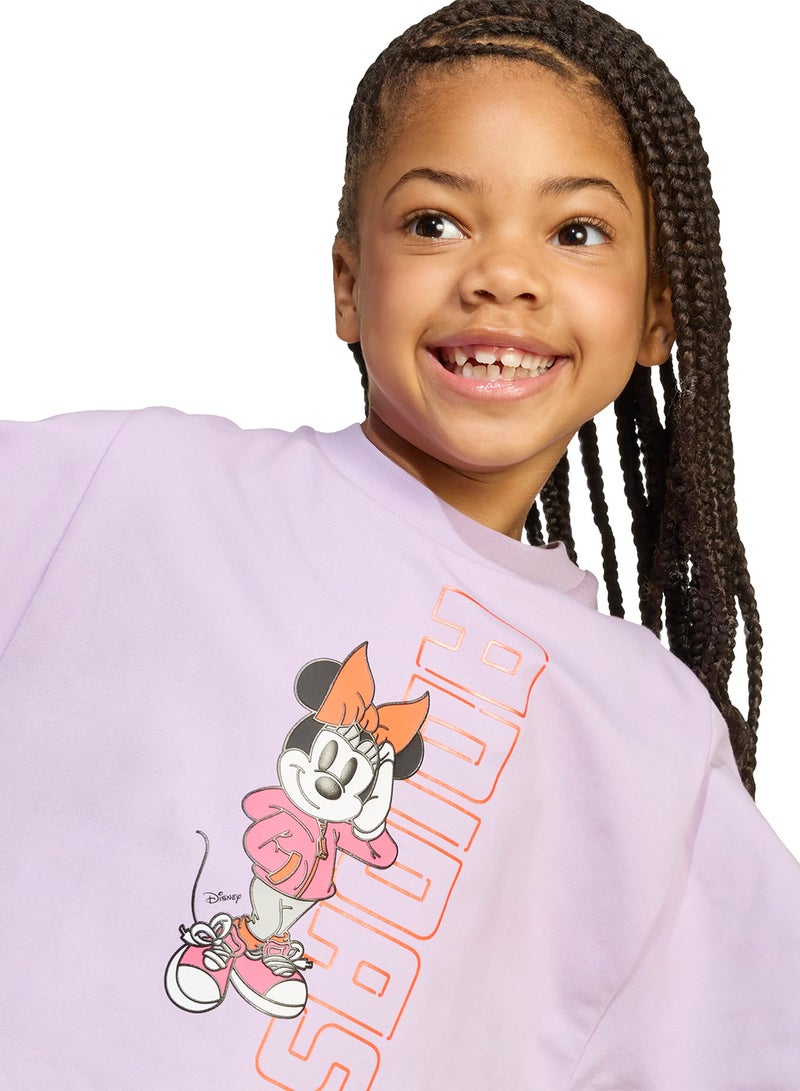 Adidas Kids Disney Minnie Mouse T-Shirt - Image 3