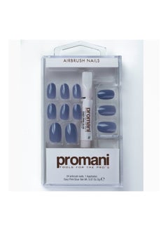 Promani Airbrush Nail Kit Dark Slate Blue 5669 