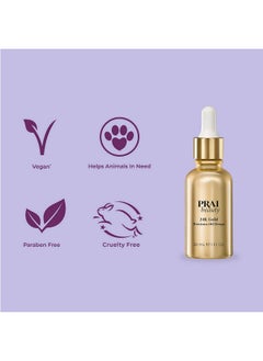PRAI Beauty 24K Gold Precious Oil Drops Cruelty Free 1 Oz  - Image 3