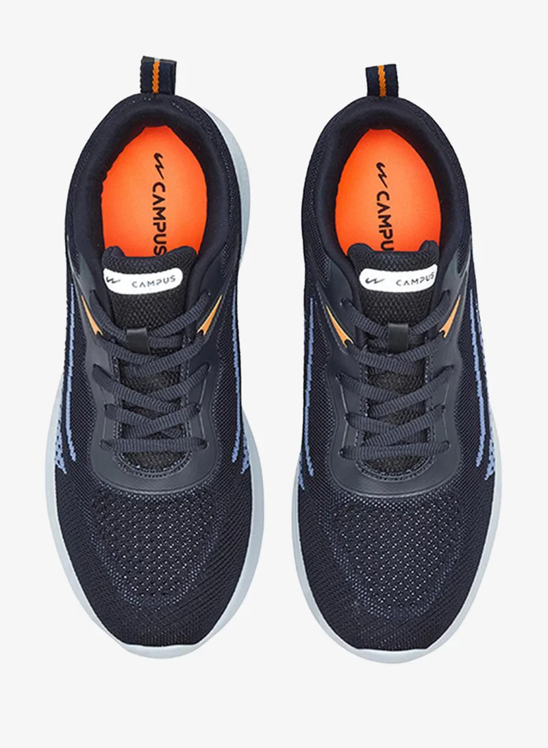 Campus Navy Men Reed Memory Foam Lace-Up Running Shoes-Navy for Men | Best Price UAE