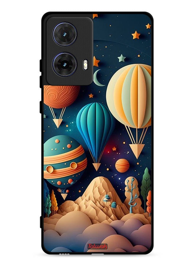 Tolwak Motorola Moto G85 5G Protective Case Cover Perrashut Art - Image 1