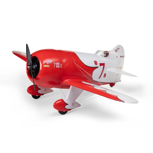 E-flite Eflite RC Airplane Gee Bee R2 10m BNF Basic Transmitter Battery and Charger NOT Included with AS3X and Safe Select EFL020550 - Image 1