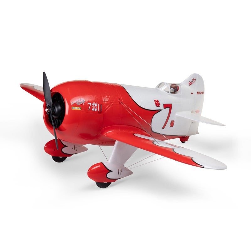 E-flite Eflite RC Airplane Gee Bee R2 10m BNF Basic Transmitter Battery and Charger NOT Included with AS3X and Safe Select EFL020550 - Image 3