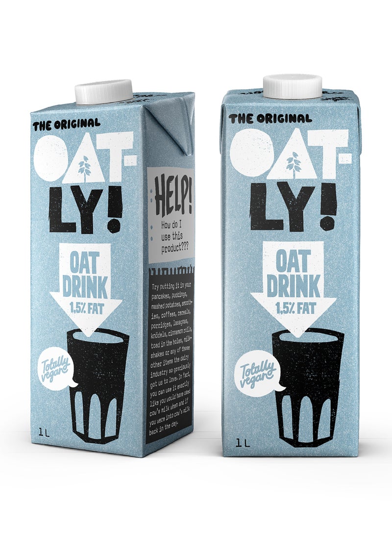 Oatly The Original Oat Drink 6 x 1L - Image 2